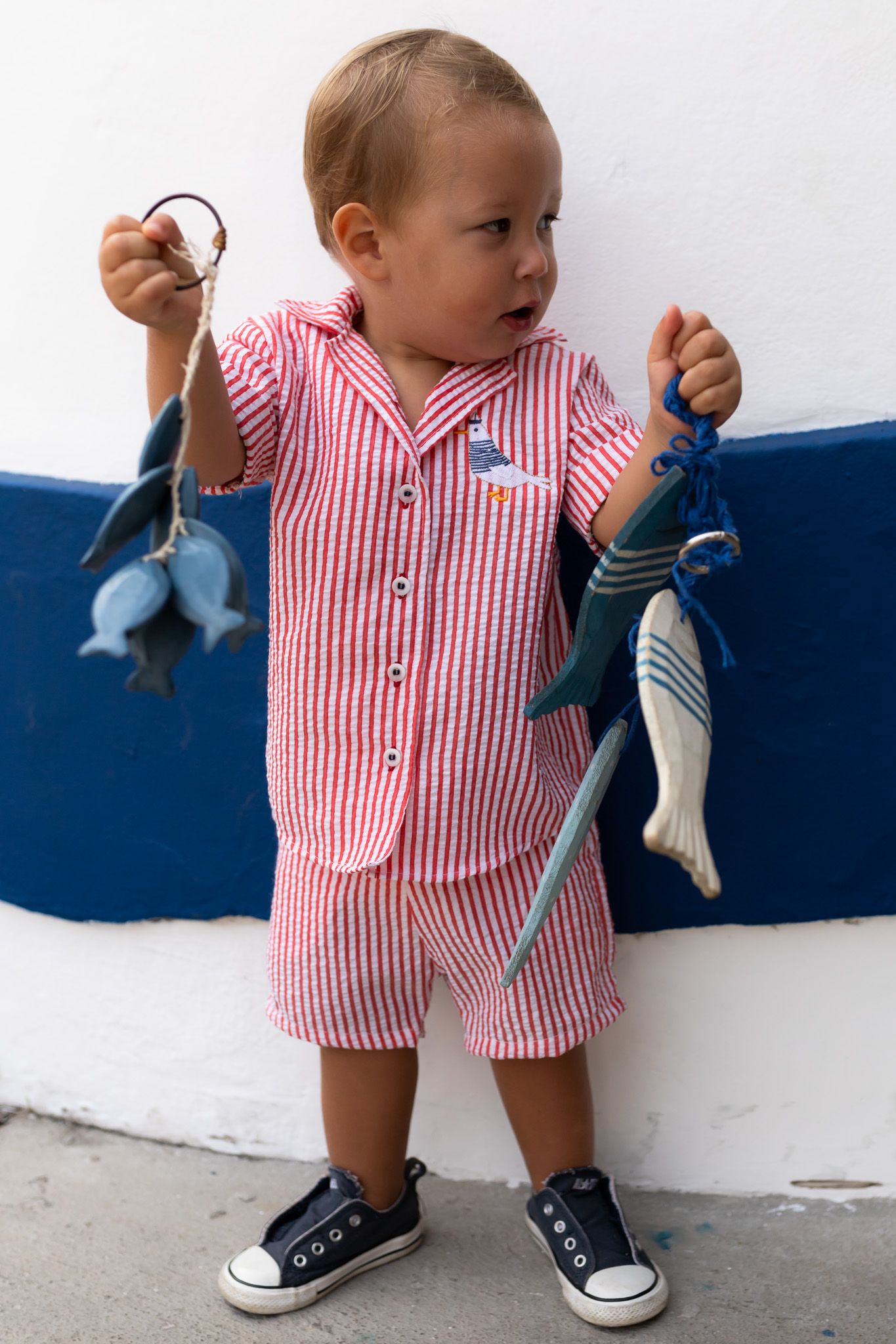 Conjunto Navy - Vermelho-0